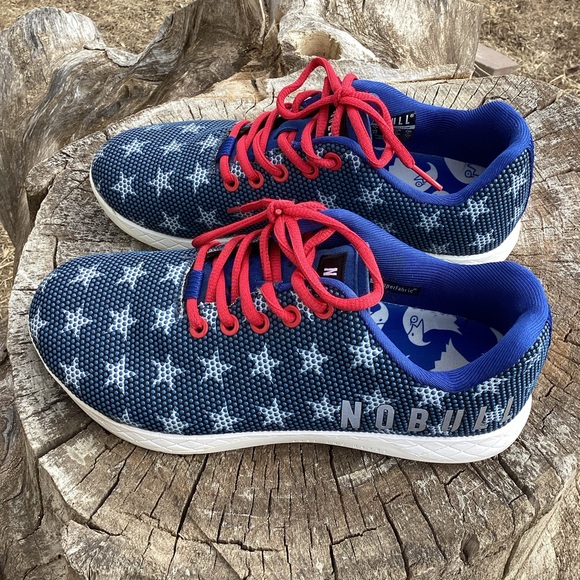 Nobull USA Flag Stars Trainer Running Shoes - Picture 1 of 9